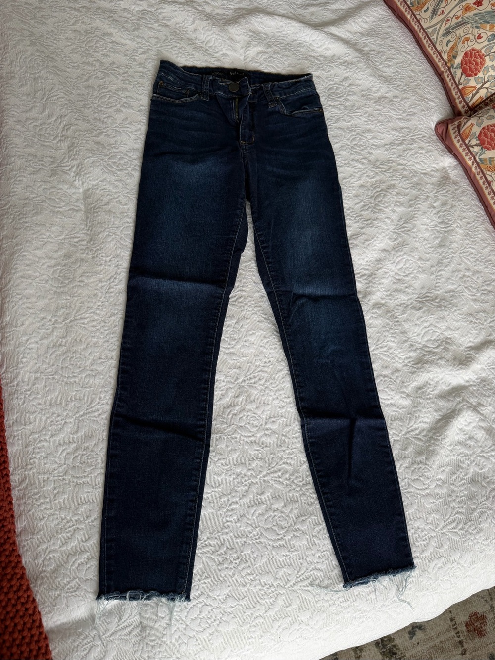 STS Blue Dark Indigo Skinny Jeans for Women ELLIE high Rise ankle